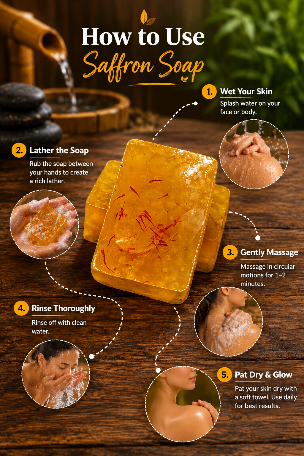 Saffron Oatmeal Soap